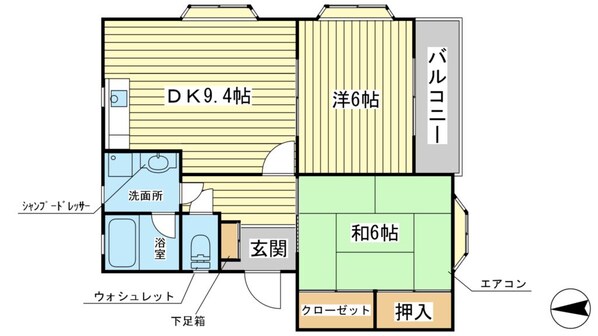 カーサアセーボの物件間取画像